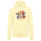 Sweatshirt Kariban com Capuz Estrelícias