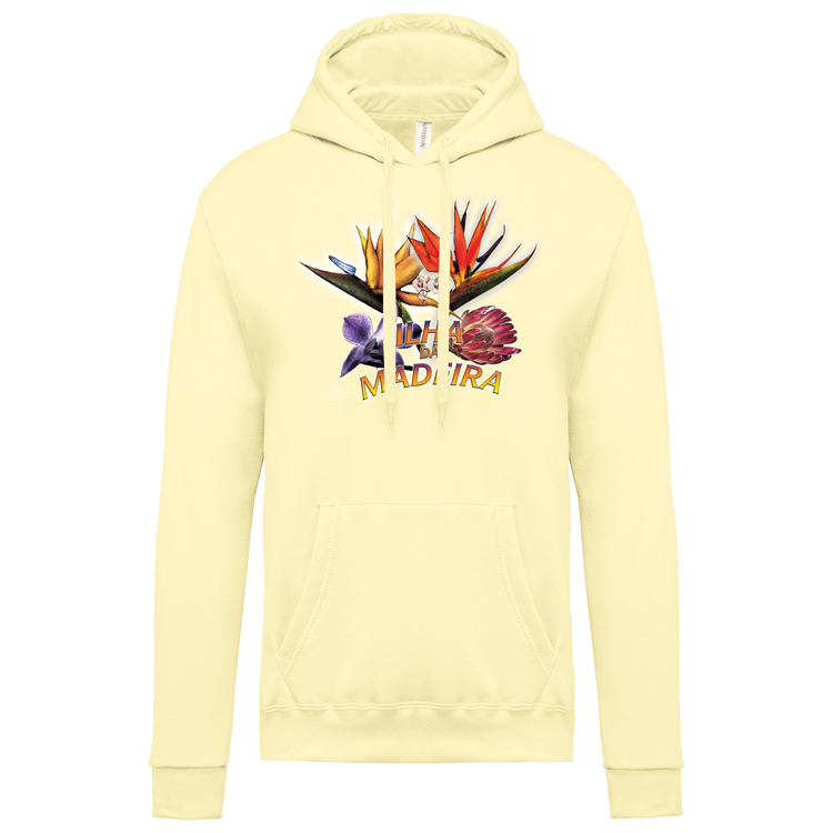 Sweatshirt Kariban com Capuz Estrelícias