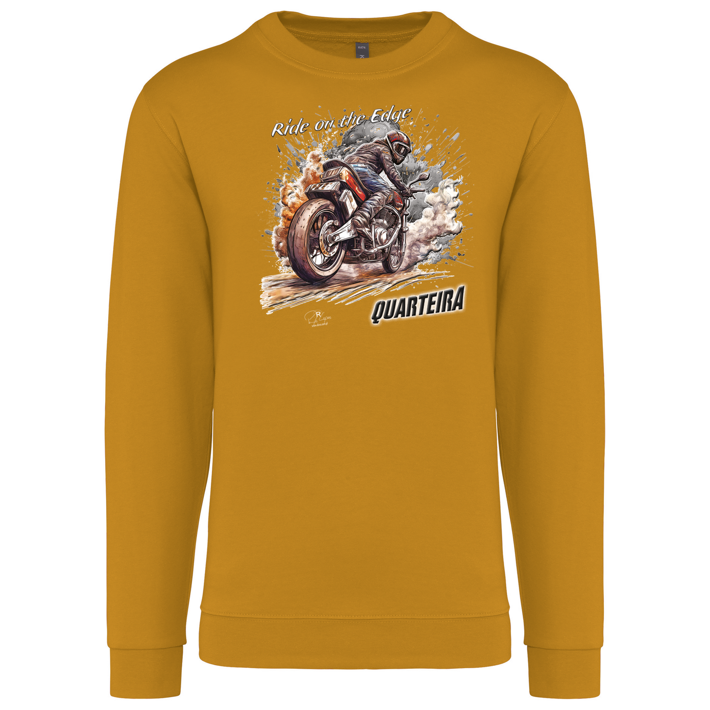 Sweatshirt Kariban sem Capuz Ride on the Edge Quarteira
