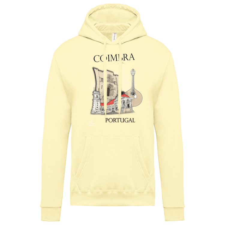 Sweatshirt Kariban com Capuz Sé de Coimbra