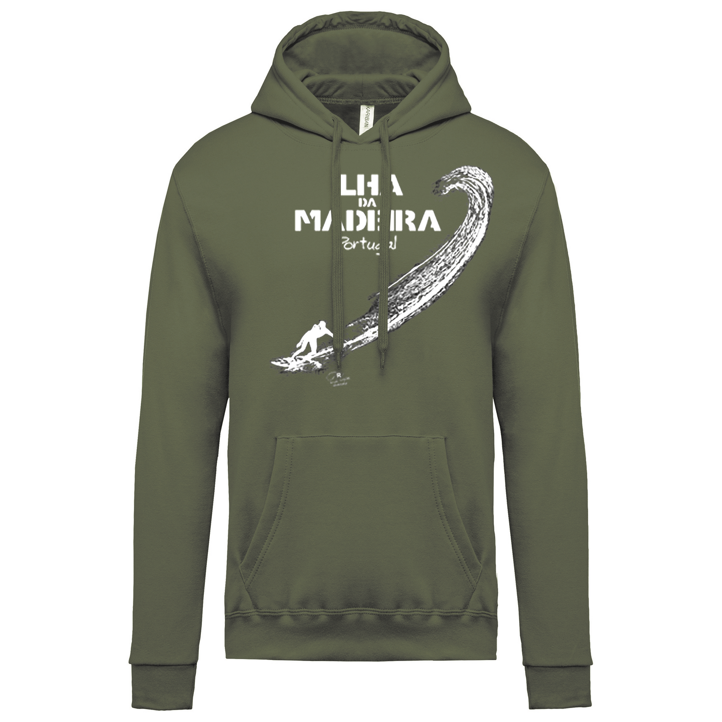 Sweatshirt Kariban com Capuz Surf Ilha da Madeira