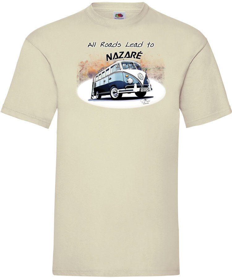 T-shirt All Roads Lead to Nazaré