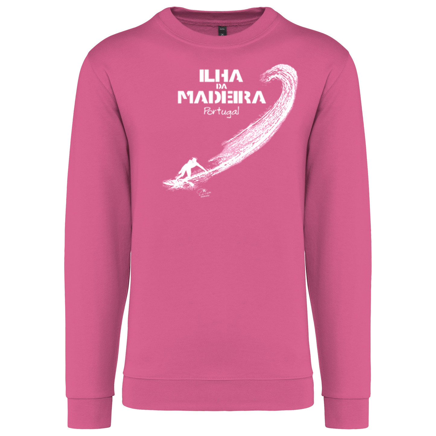 Sweatshirt Kariban sem Capuz Surf Ilha da Madeira