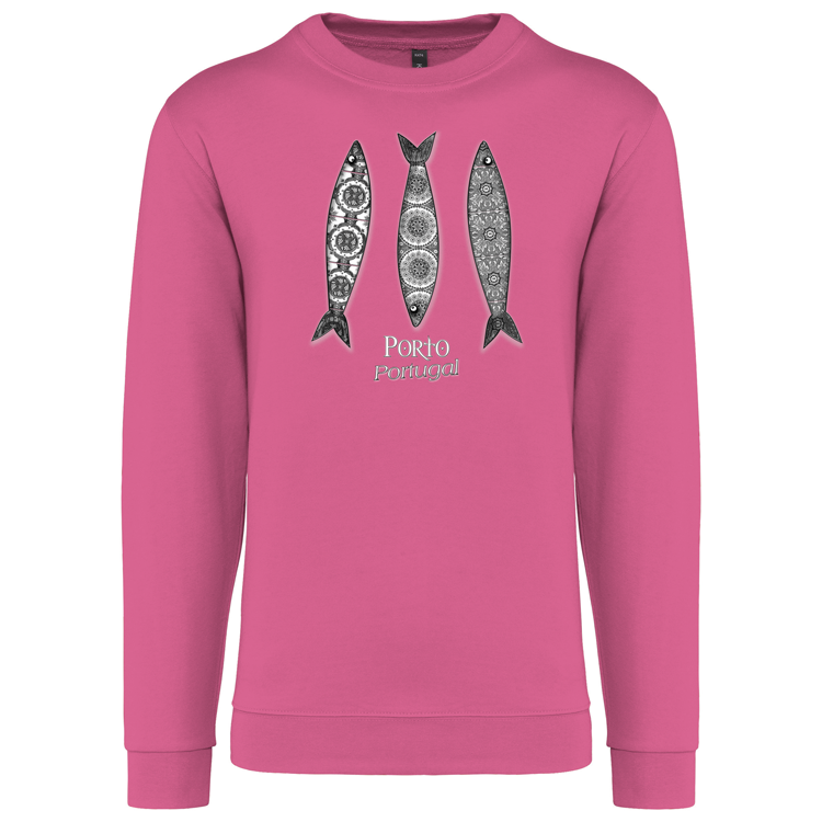 Sweatshirt Kariban sem Capuz 3 Sardinhas Porto