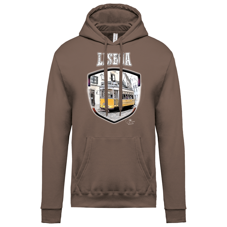 Sweatshirt Kariban com Capuz Lisbon Shield