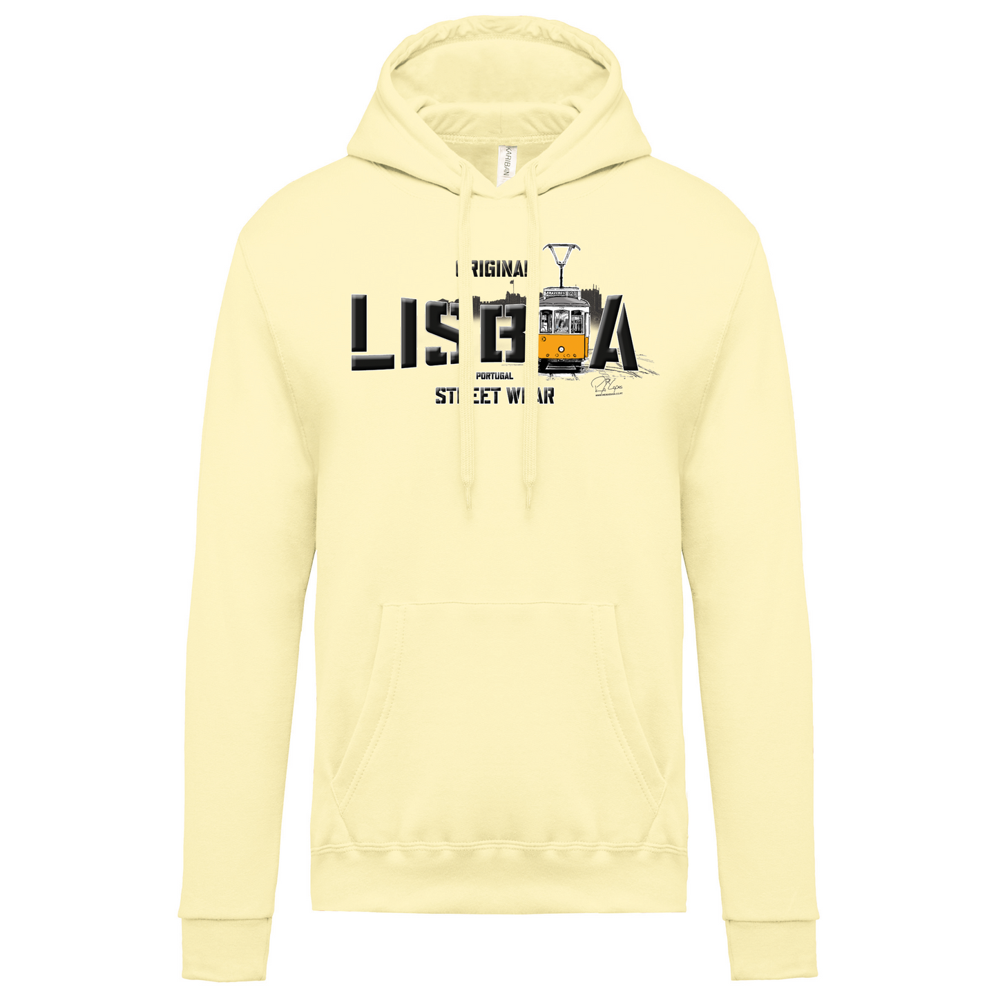 Sweatshirt Kariban com Capuz Original Lisboa