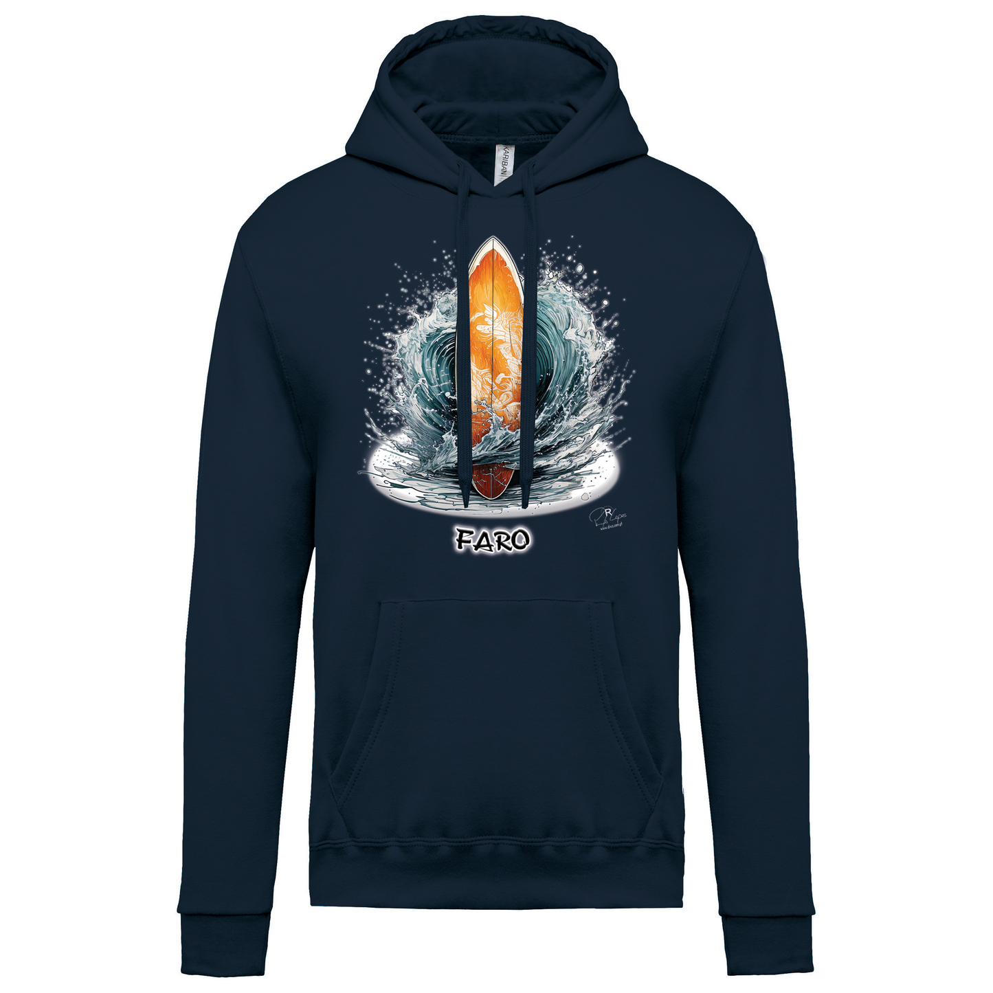 Sweatshirt Kariban com Capuz Prancha Faro