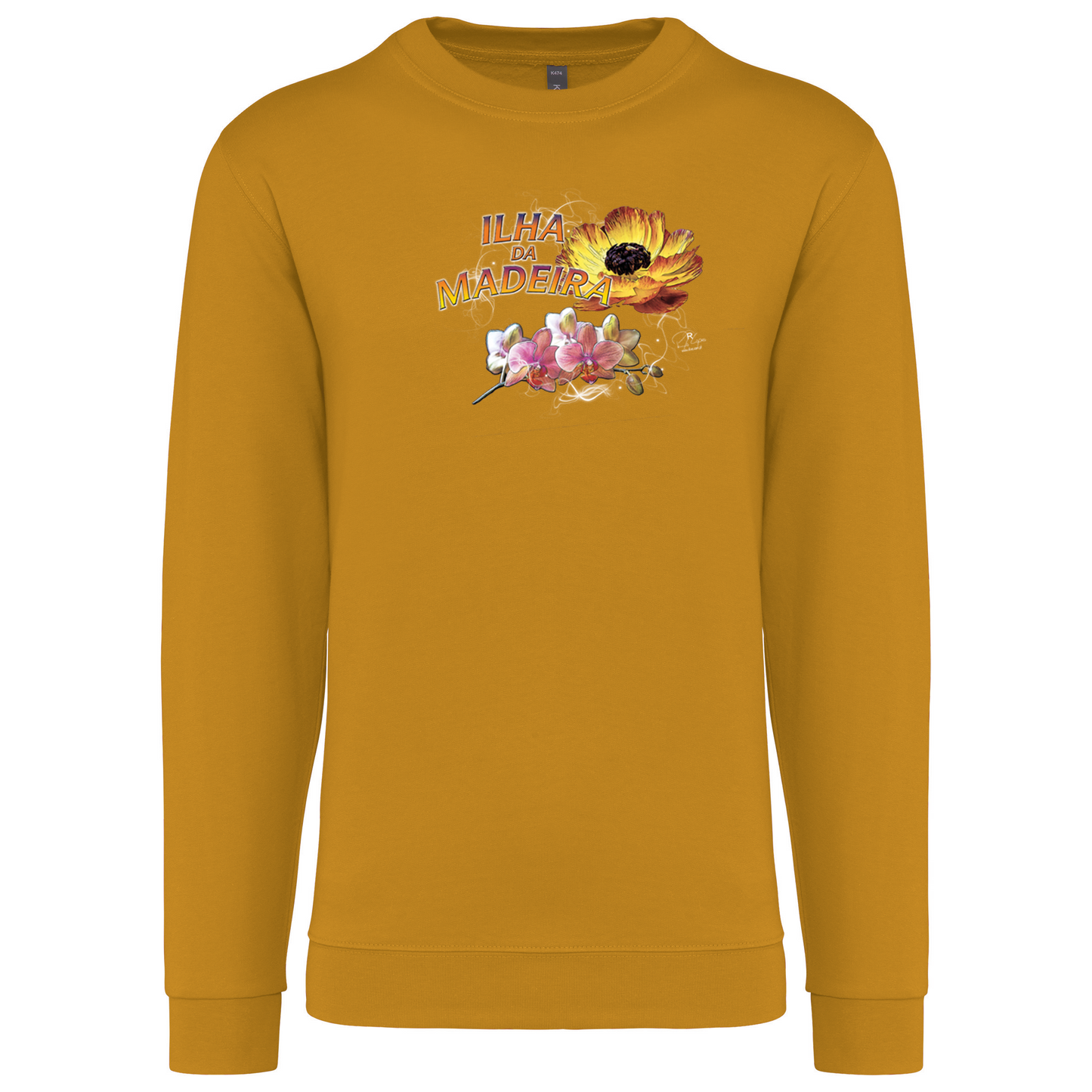 Sweatshirt Kariban sem Capuz Madeira Flowers