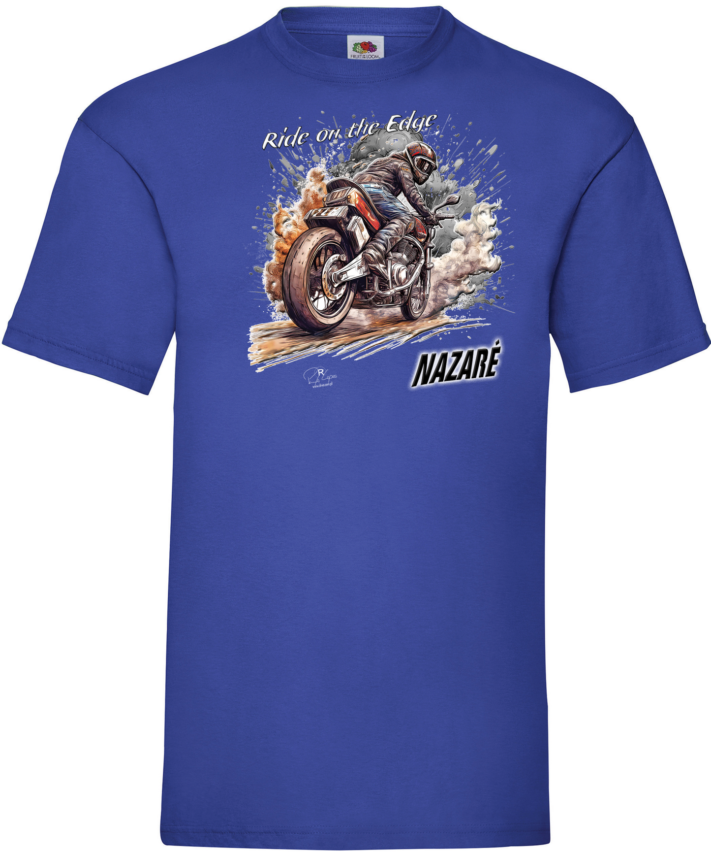 T-shirt Ride on the Edge Nazaré