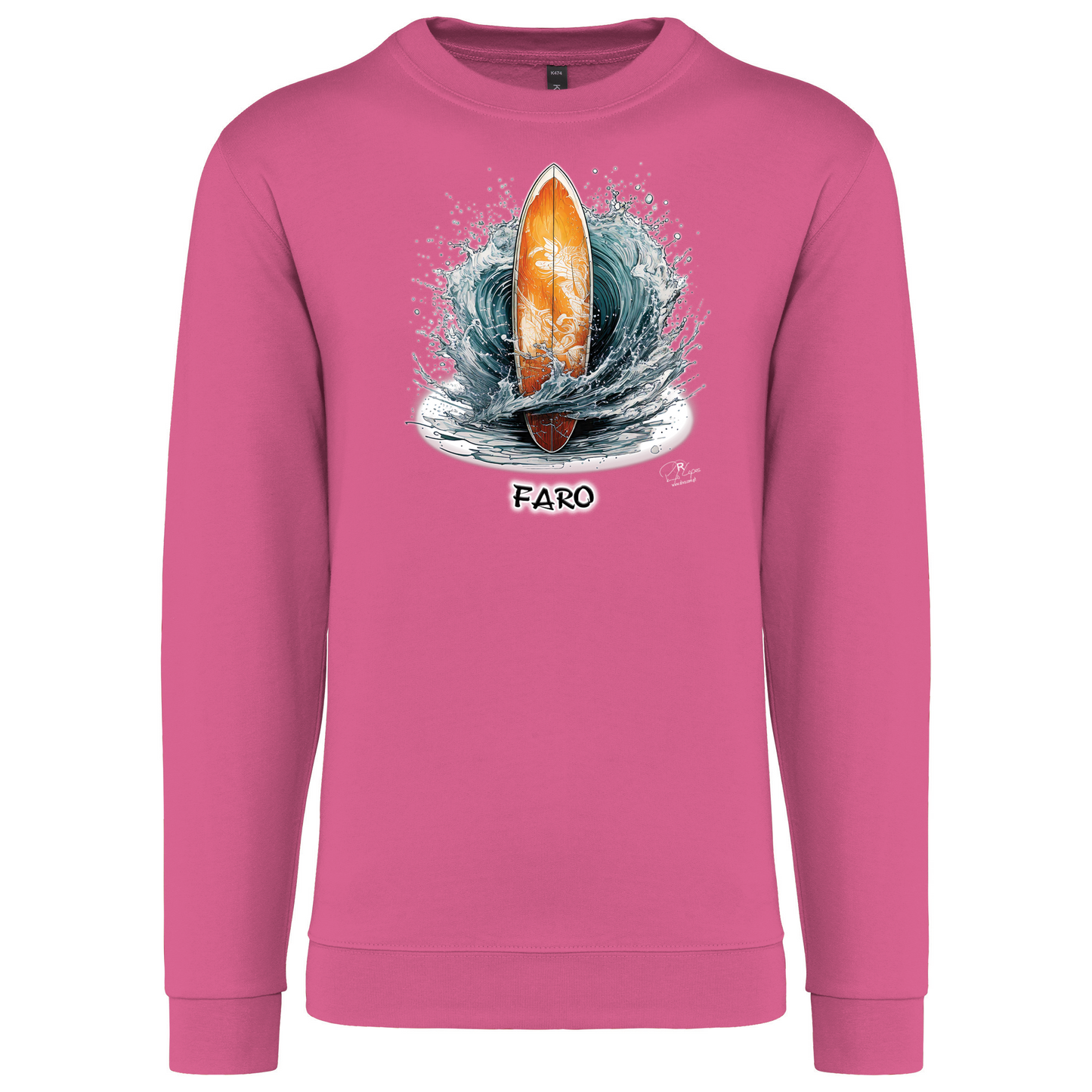 Sweatshirt Kariban sem Capuz Prancha Faro