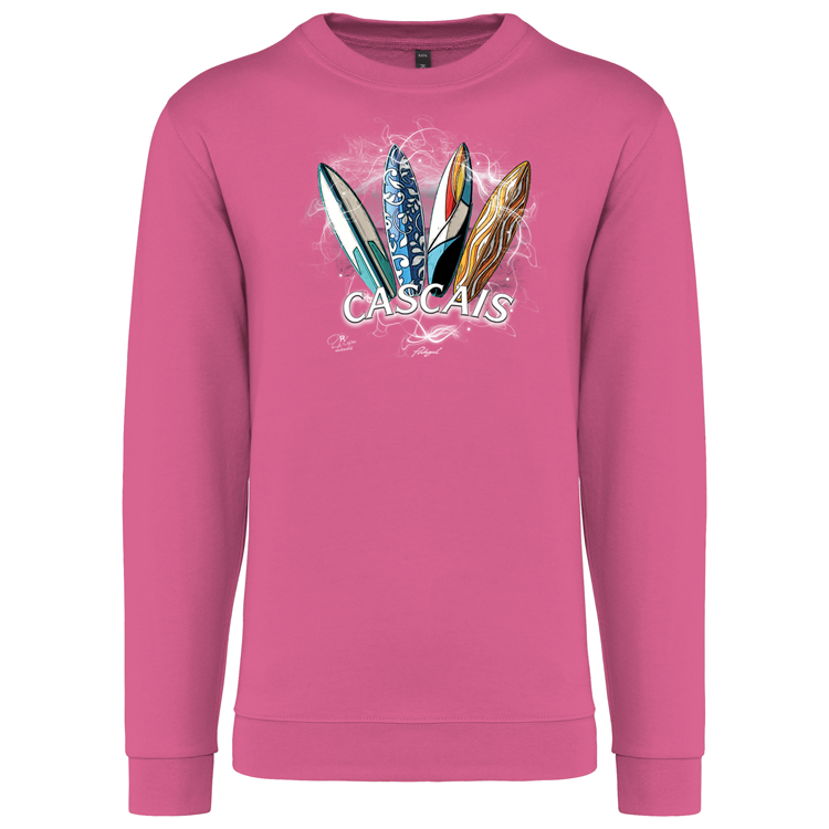 Sweatshirt Kariban sem Capuz Surfboards Cascais