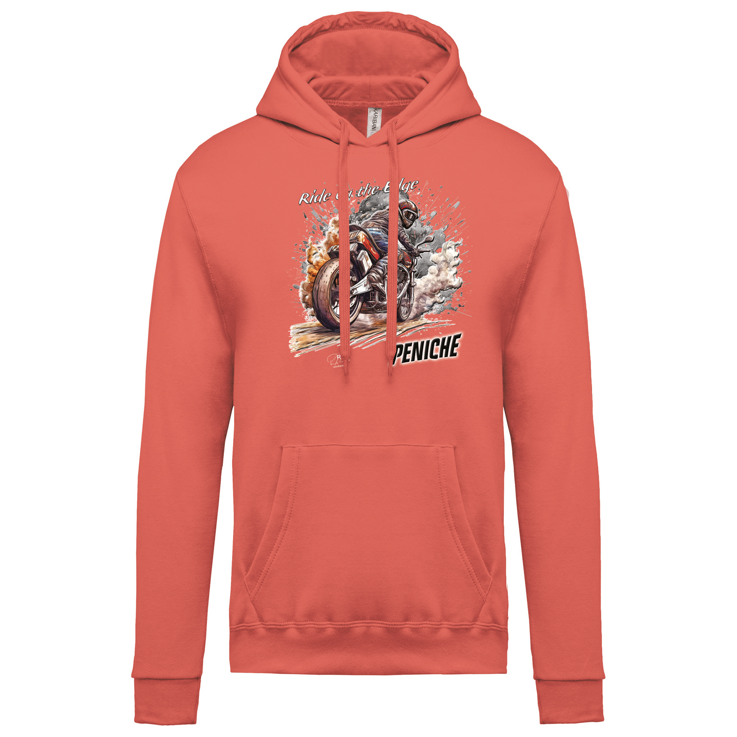 Sweatshirt Kariban com Capuz Ride on the Edge Peniche