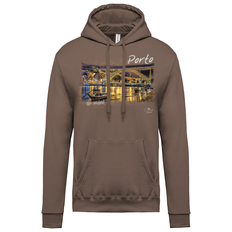 Sweatshirt Kariban com Capuz Porto by Night