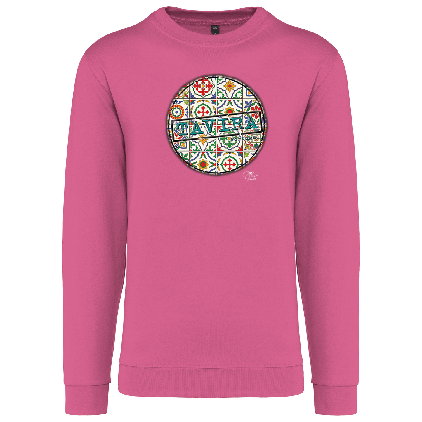 Sweatshirt Kariban sem Capuz Pin Tavira