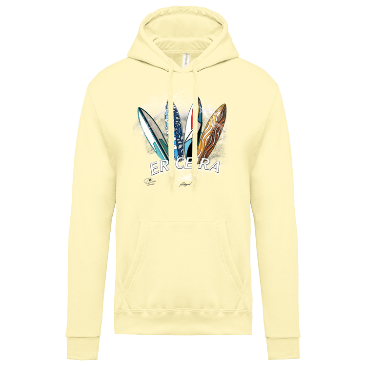 Sweatshirt Kariban com Capuz Surfboards Ericeira