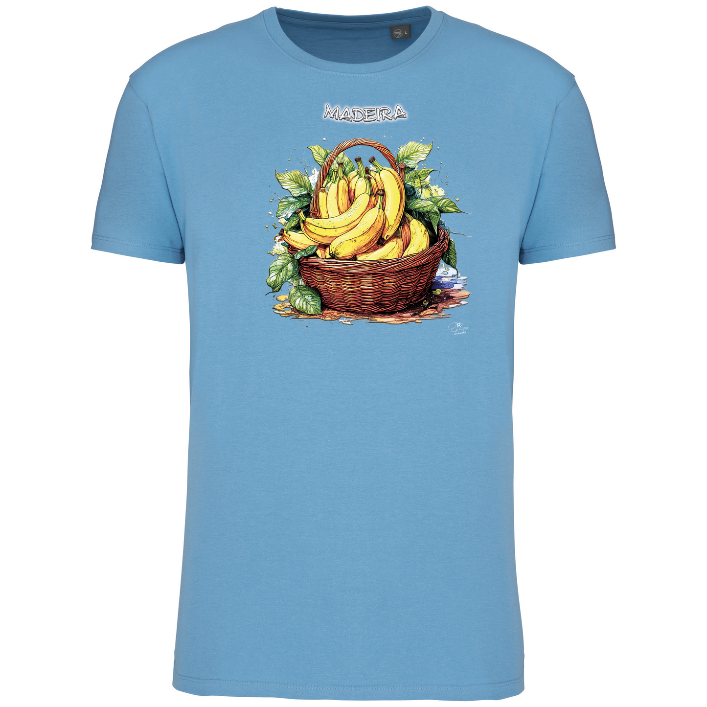 T-Shirt Algodão Biológico Cesto Bananas