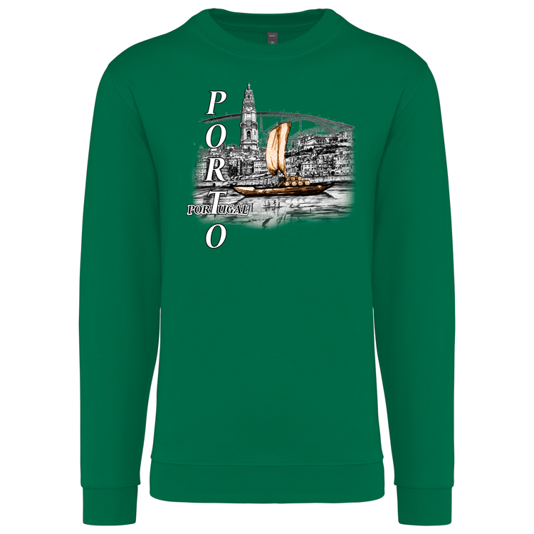 Sweatshirt Kariban sem Capuz Ribeira