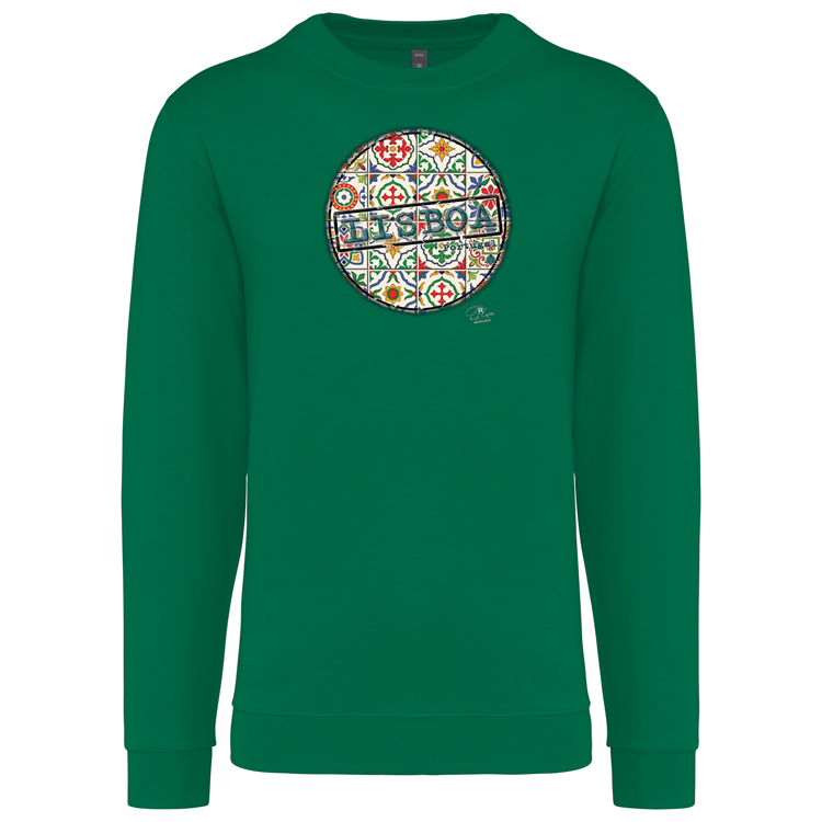 Sweatshirt Kariban sem Capuz Pin Lisboa