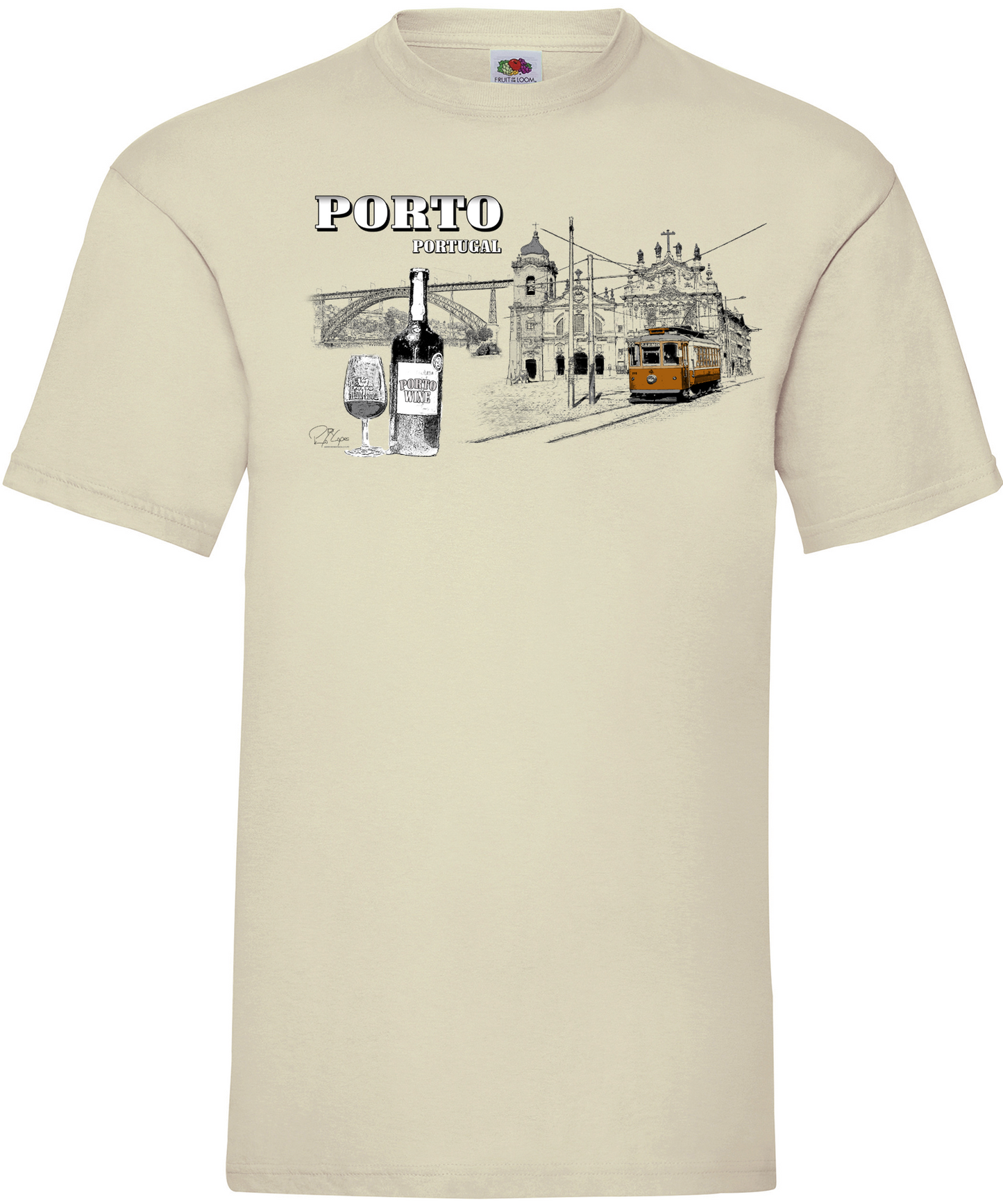 T-shirt Monumentos Porto