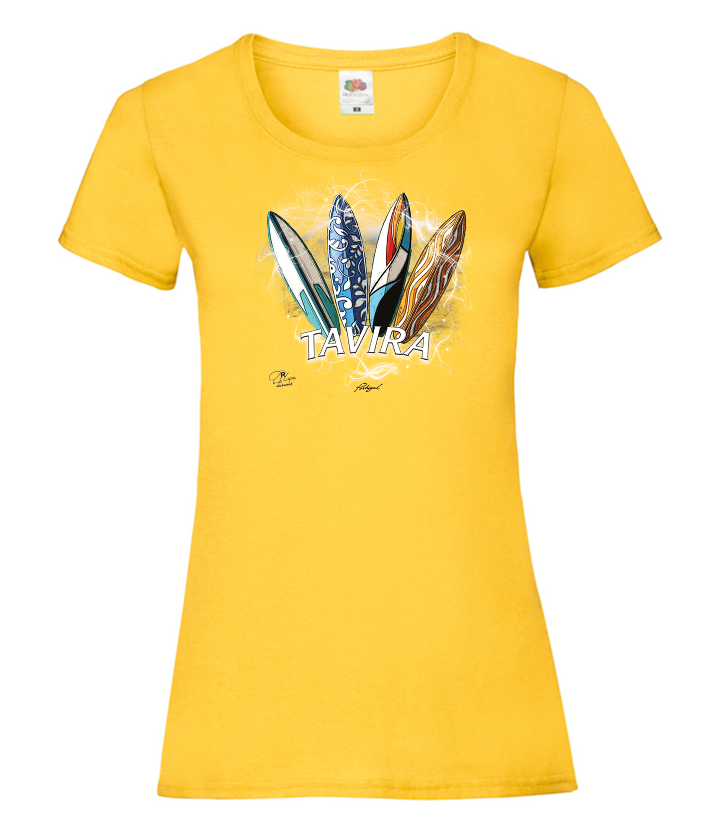 T-shirt Senhora Surfboards Tavira
