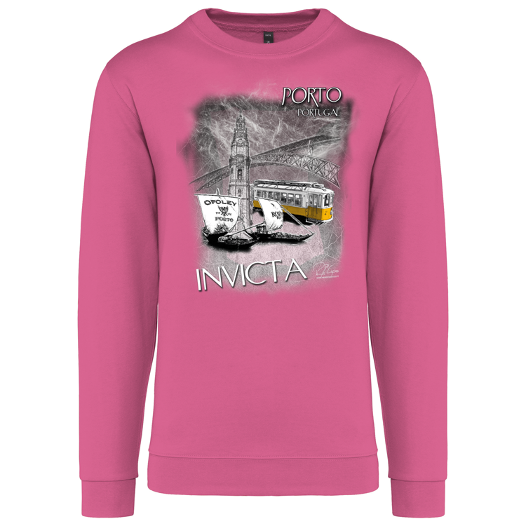 Sweatshirt Kariban sem Capuz Invicta