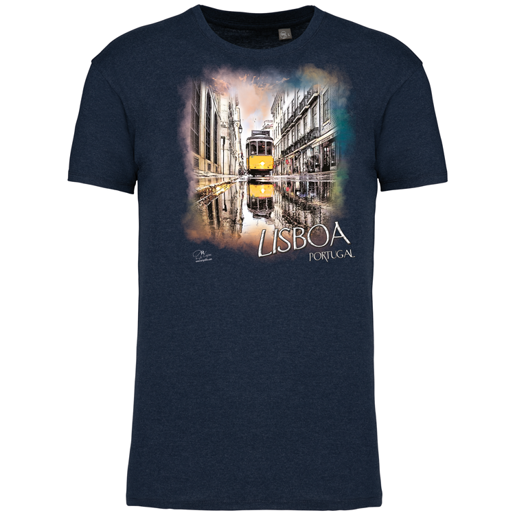 T-Shirt Algodão Biológico Espelho Lisboa