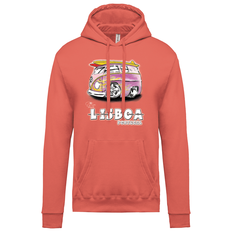 Sweatshirt Kariban com Capuz Gorduxinha Lisboa
