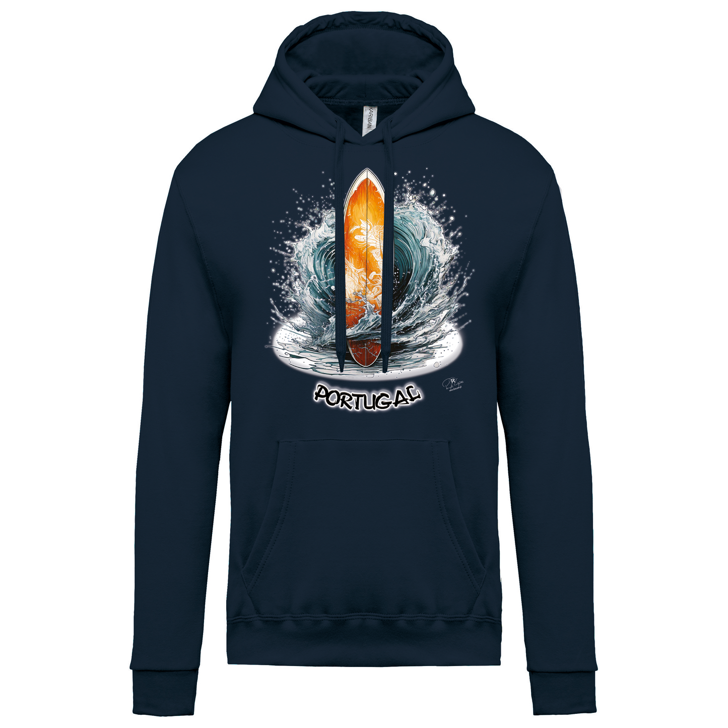Sweatshirt Kariban com Capuz Prancha Portugal