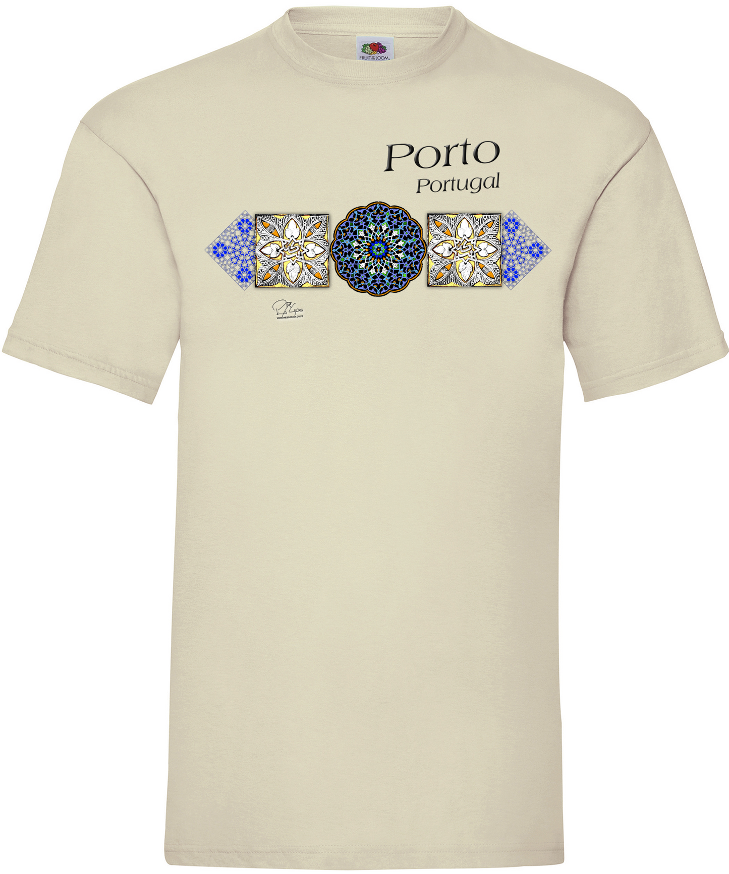 T-shirt Azulejo Árabe Porto