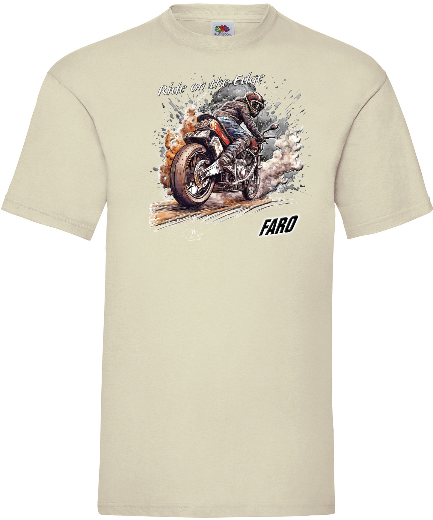 T-shirt Ride on the Edge Faro
