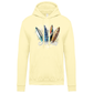 Sweatshirt Kariban com Capuz Surfboards Cascais