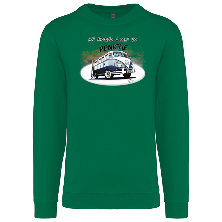 Sweatshirt Kariban sem Capuz All Roads Lead to Peniche
