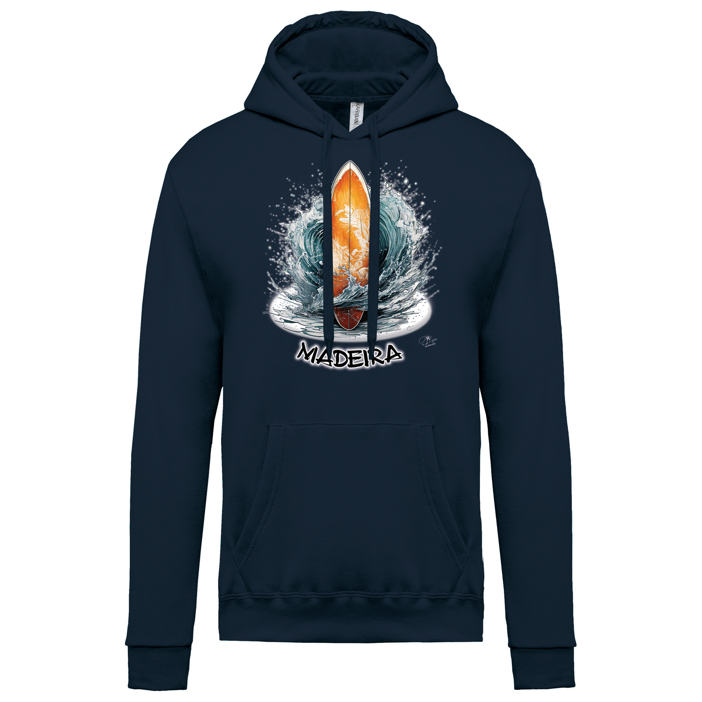Sweatshirt Kariban com Capuz Prancha Madeira