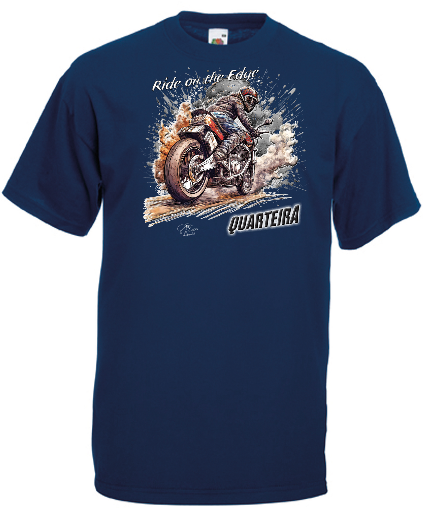 T-shirt Ride on the Edge Quarteira