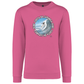 Sweatshirt Kariban sem Capuz Monster Waves 2 Costa da Caparica