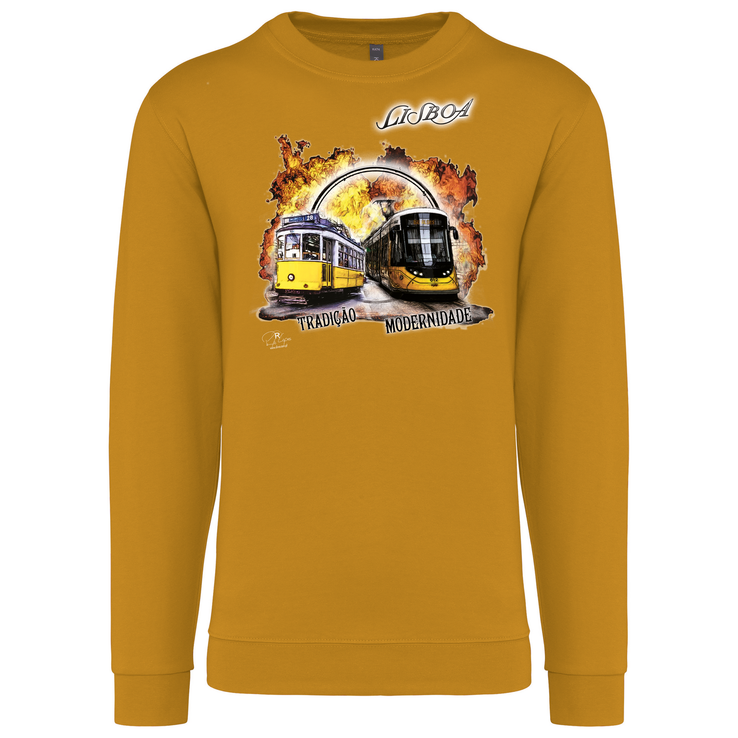 Sweatshirt Kariban sem Capuz Tradição e Modernidade