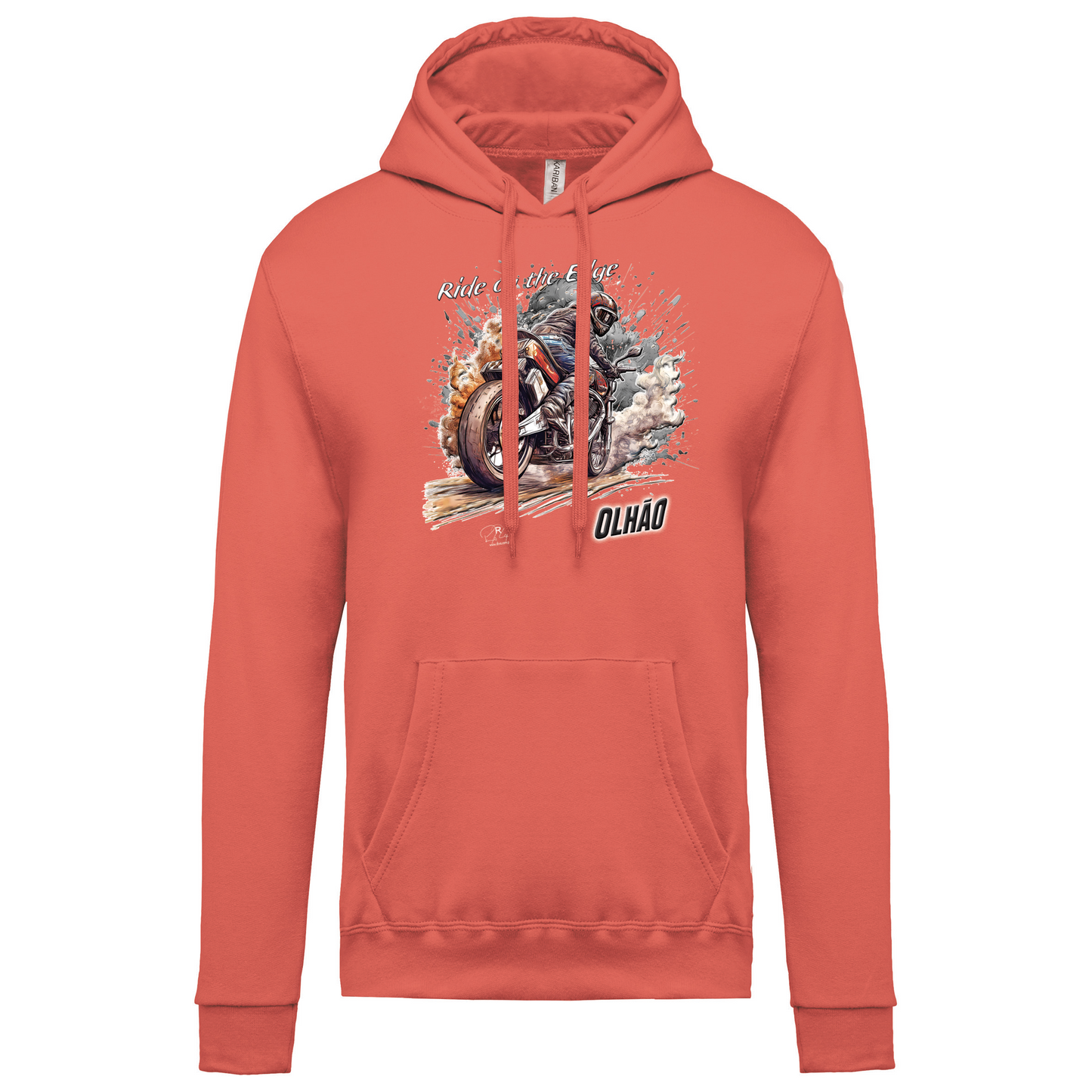 Sweatshirt Kariban com Capuz Ride on the Edge Olhão