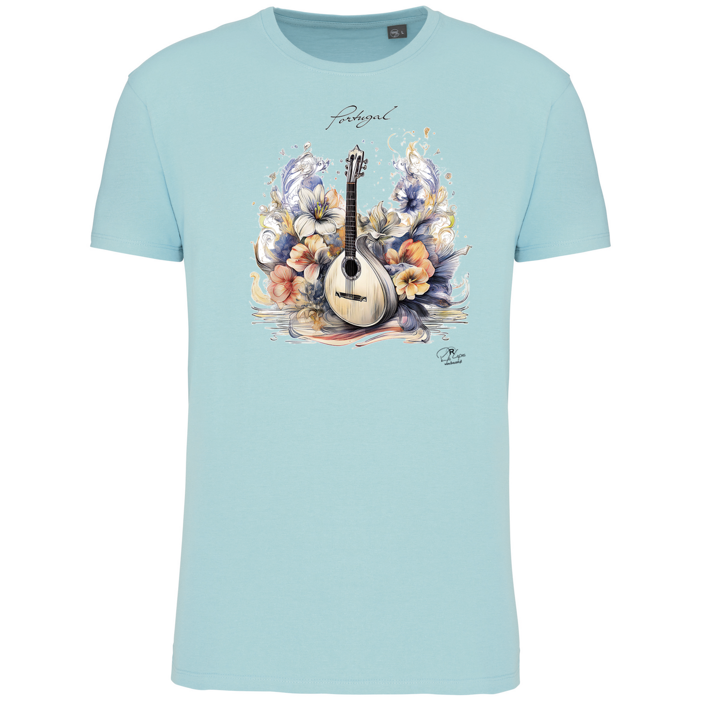 T-Shirt Algodão Biológico Guitarra Portuguesa