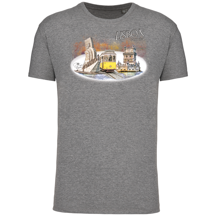 T-Shirt Algodão Biológico Monumentos Belém