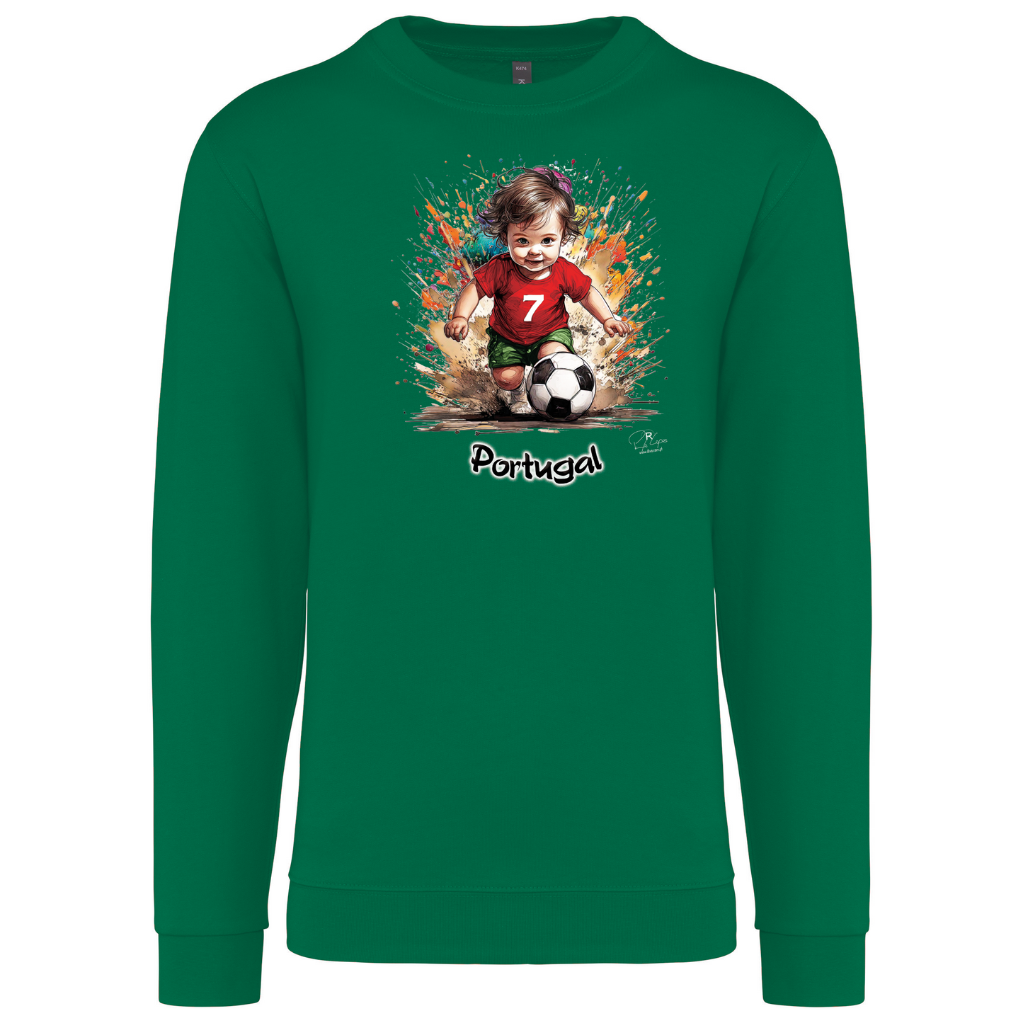 Sweatshirt Kariban sem Capuz 7 Portugal