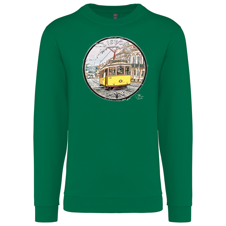 Sweatshirt Kariban sem Capuz Calçada do Combro