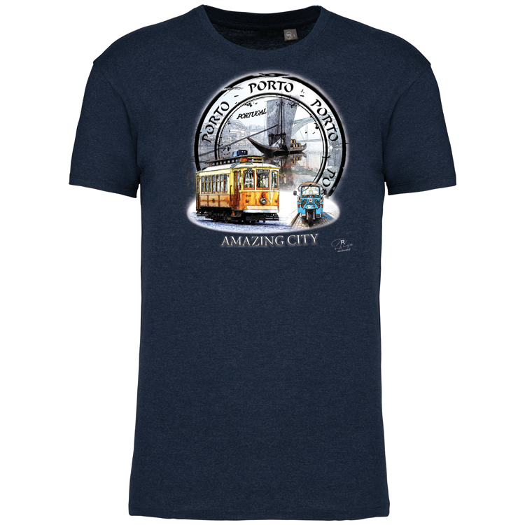 T-Shirt Algodão Biológico Amazing City Porto