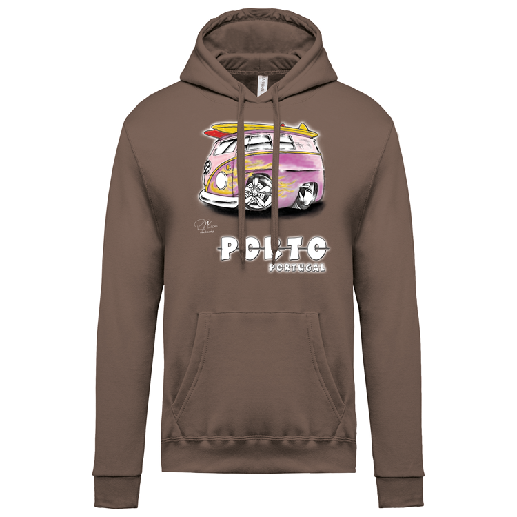 Sweatshirt Kariban com Capuz Gorduxinha Porto