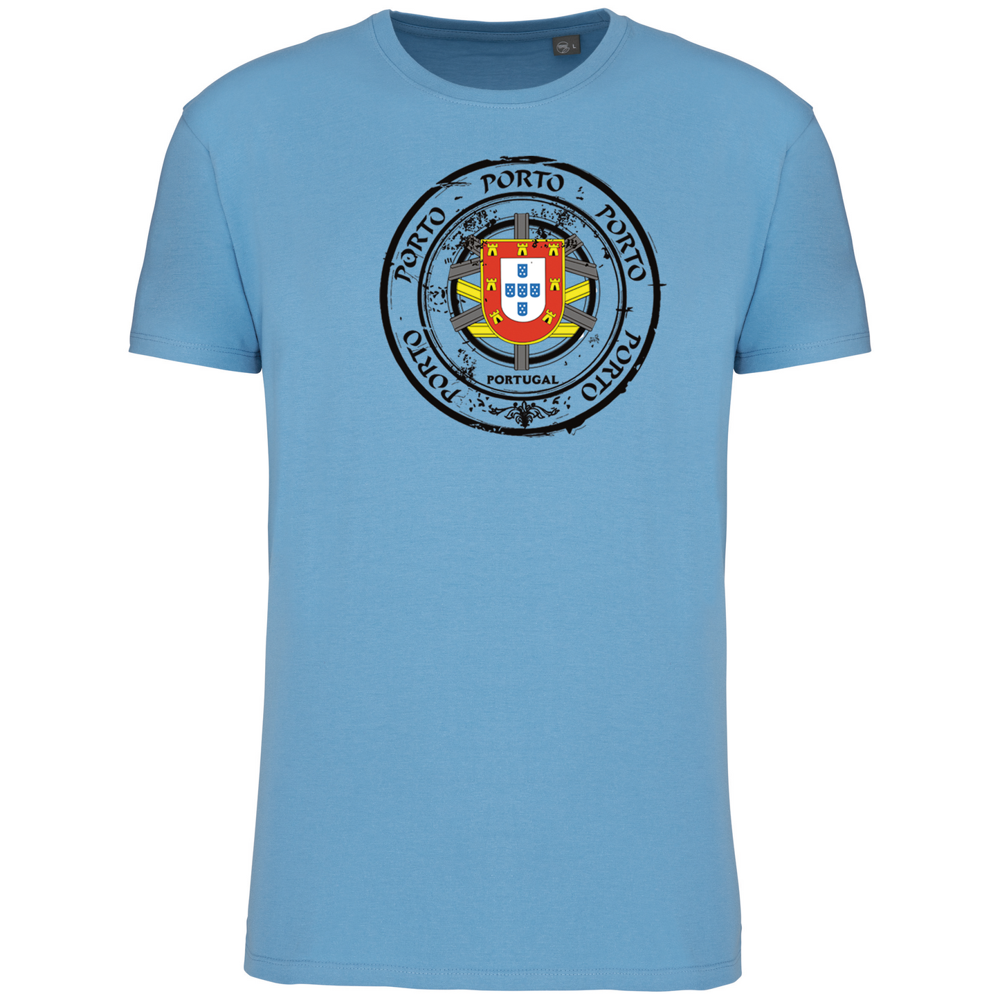 T-Shirt Algodão Biológico Selo Escudo Porto