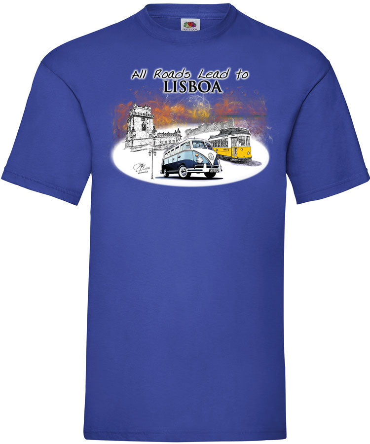T-shirt All Roads Lead to Lisboa