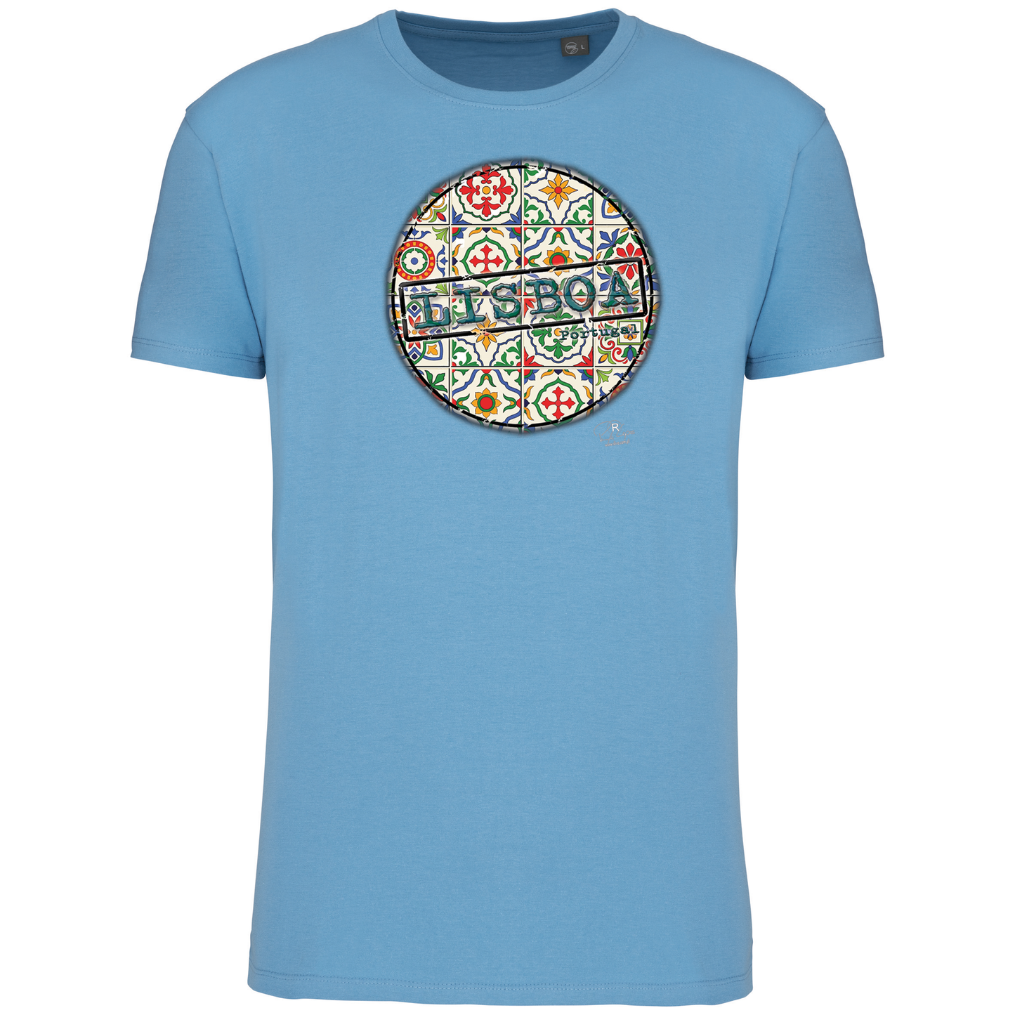 T-Shirt Algodão Biológico Pin Lisboa