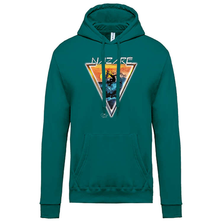 Sweatshirt Kariban com Capuz Sunset Nazaré
