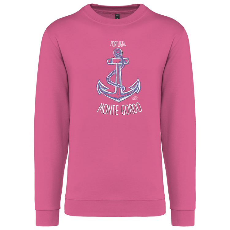 Sweatshirt Kariban sem Capuz Âncora Monte Gordo