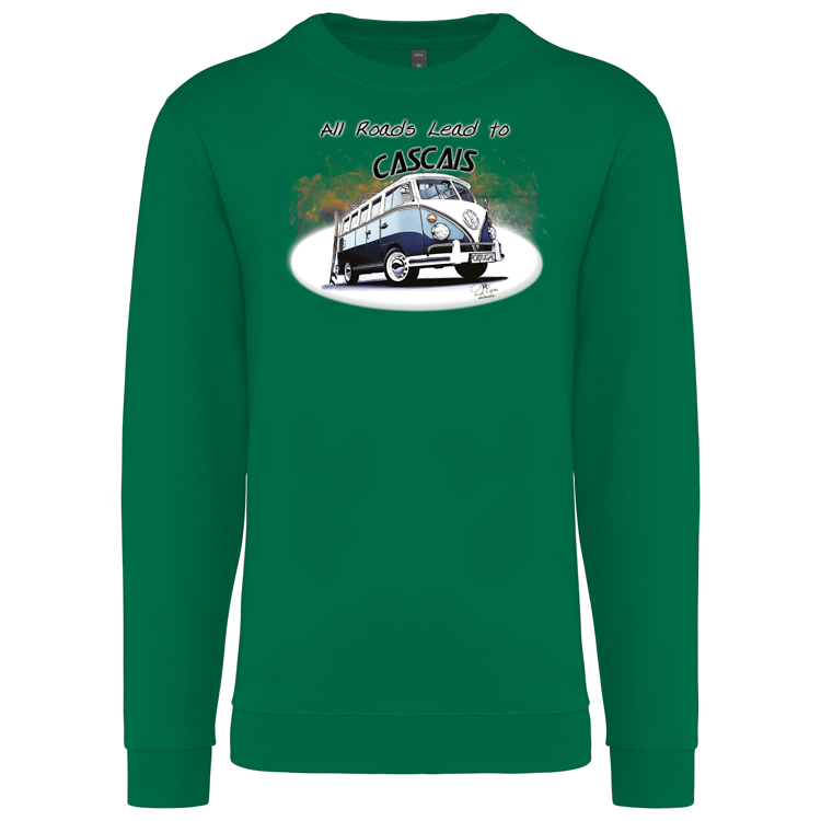 Sweatshirt Kariban sem Capuz All Roads Lead to Cascais