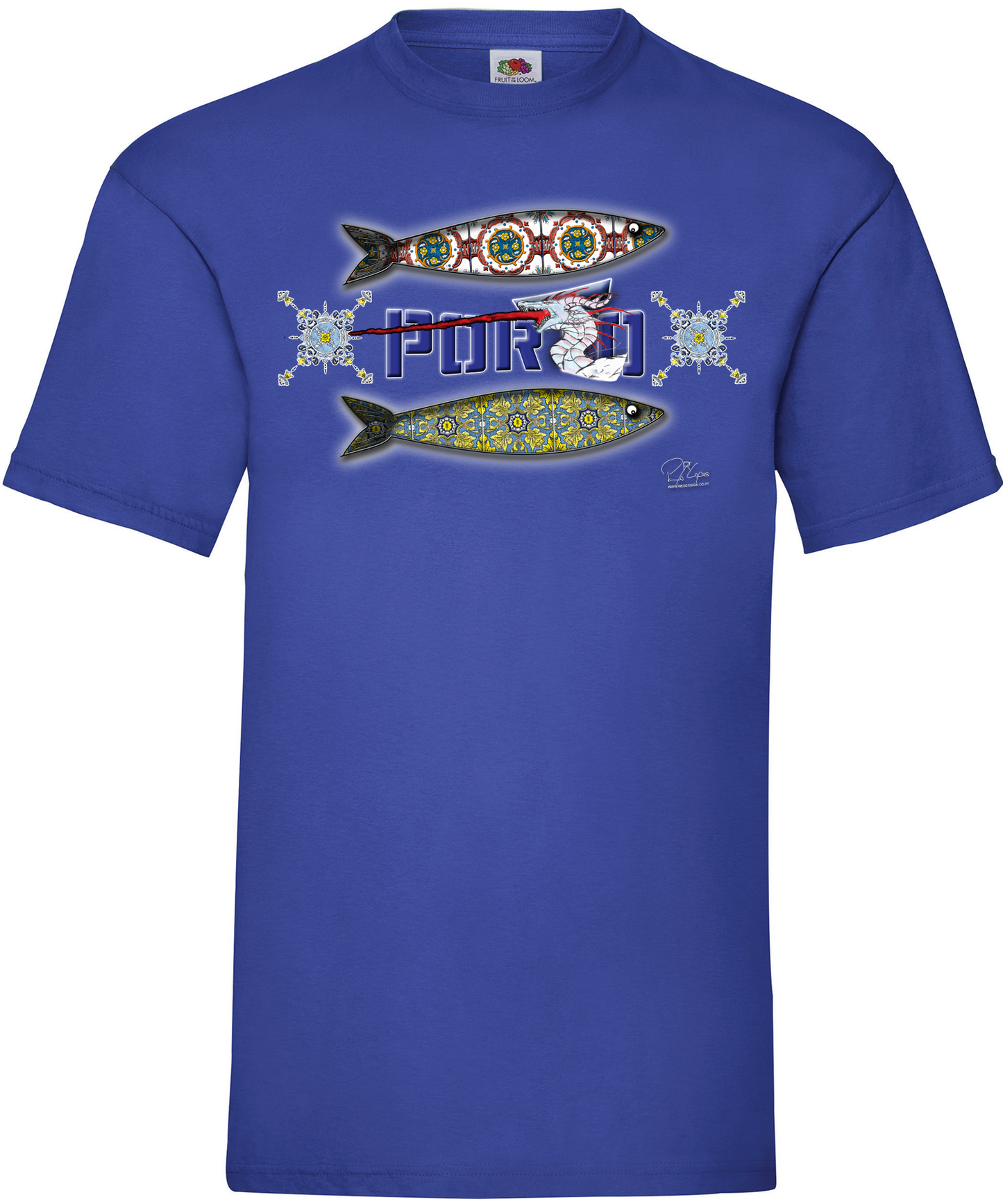 T-shirt 2 Sardinhas Porto